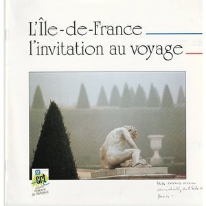 Rare L'Ile-de-France l'invitation au voyage crt French Art Book